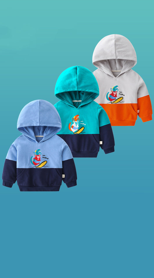 Sudadera con Capucha de Algodón para Niños - Colección Primavera