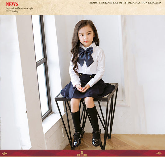 Uniforme Escolar Estilo Británico para Estudiantes - Image 15