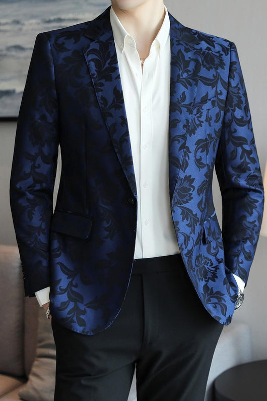 Blazer Slim Fit de Color Liso para Hombre - Primavera Verano - Image 18