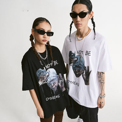 Playera Hip-hop Casual con Estampado de Avatar Personalizado para Hombre - Image 13