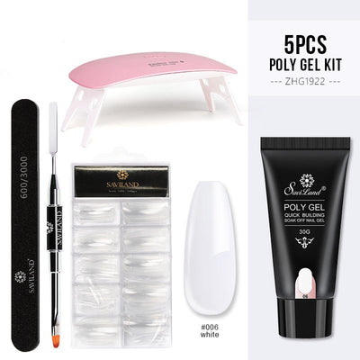 Kit de Gel Acrílico Rápido con Cristal para Uñas - Image 7