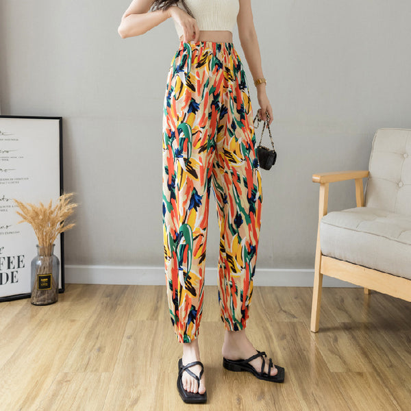 Pantalones Anti-mosquitos Tipo Linterna de Nueve Puntos Frescos