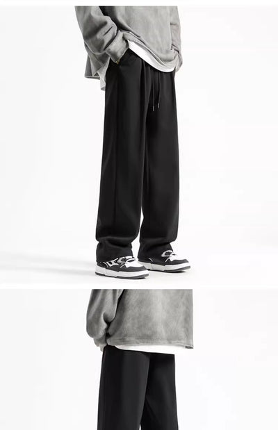 Pantalón de Chándal Hombre Cintura Alta con Cordón Ajustable y Efecto Slim - Image 9