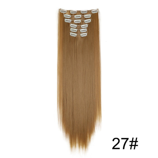 Set de 6 Extensiones de Cabello Liso Largo - Image 23