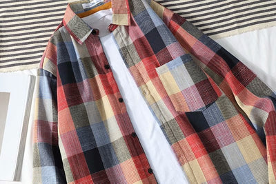 Camisa de Cuadros Térmica para Hombre con Forro de Polar - Image 26