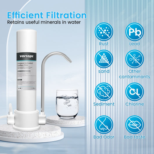 Purificador de Agua para Grifo de Cocina con Varilla de Carbón - Image 4