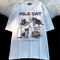 Playera de Gato Cartoon Cuello Redondo Manga Corta Unisex