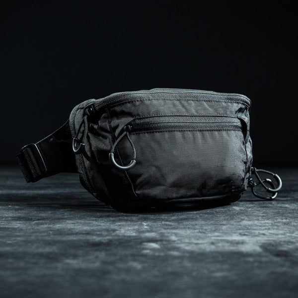 Riñonera Táctica Doble Capa Impermeable con Cinturón Ajustable