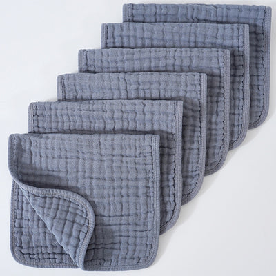 Paños para Eructar Muselina de Algodón - Pack de 6 Piezas Grandes 25x50cm, Súper Suaves y Absorbentes para Bebés - Image 9