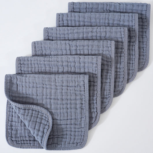 Paños para Eructar Muselina de Algodón - Pack de 6 Piezas Grandes 25x50cm, Súper Suaves y Absorbentes para Bebés - Image 9