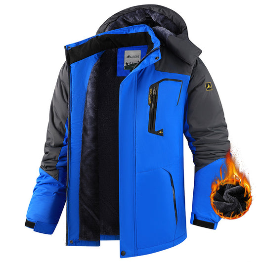 Chaqueta de Montaña Térmica Impermeable con Forro Polar - Image 3