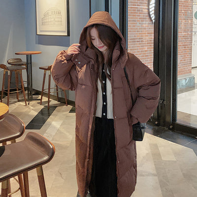 Chaqueta Acolchada Estilo Hong Kong para Estudiantes - Diseño Suelto y Moderno - Image 8