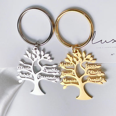 Llavero Árbol de la Vida Personalizado en Acero Inoxidable - Image 10