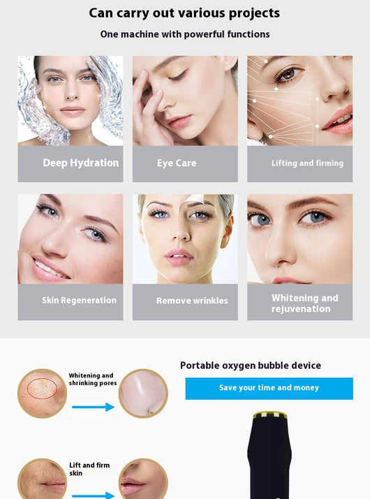 Máquina Facial Oxigenación Burbujas Grandes - Limpieza Profunda, Firmeza y Antiarrugas - Image 10