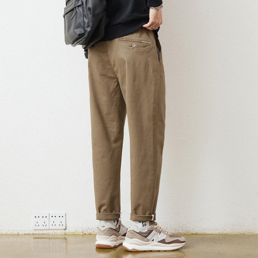 Pantalones Casuales Holgados para Hombre - Corte Ancho y Cómodo