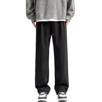 Pantalón de Chándal Hombre Cintura Alta con Cordón Ajustable y Efecto Slim - Image 3