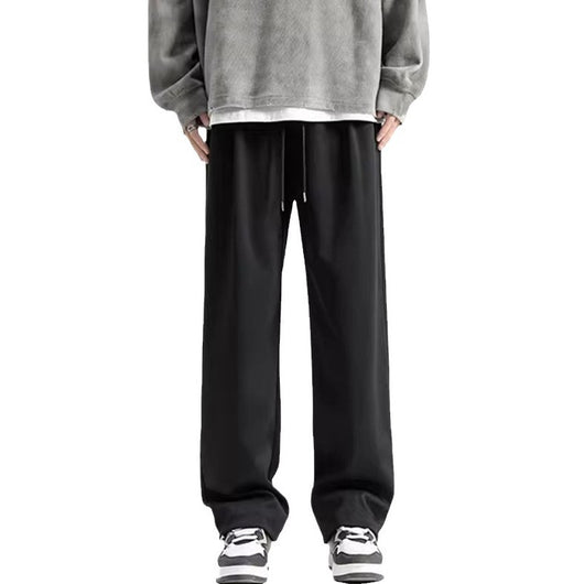 Pantalón de Chándal Hombre Cintura Alta con Cordón Ajustable y Efecto Slim - Image 3
