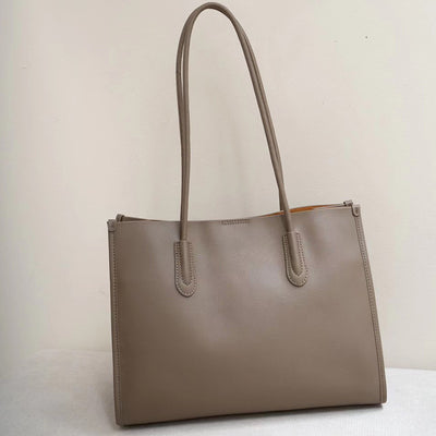 Bolso Tote de Cuero Genuino para Mujer - Bolsa Commuter de Gran Capacidad - Image 4