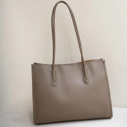 Bolso Tote de Cuero Genuino para Mujer - Bolsa Commuter de Gran Capacidad - Image 4