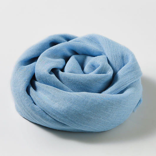 Pañuelo Artístico de Algodón y Lino - Colores Sólidos Elegantes - Image 30