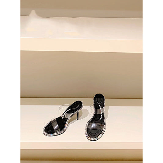 Tacones Altos Negros de Personalidad para Mujer - Image 2