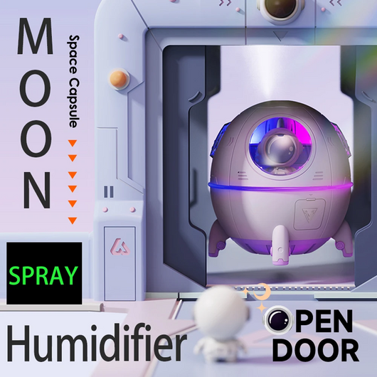 Humidificador Portátil USB Astronauta con Luz LED Colorida 220ML - Image 9