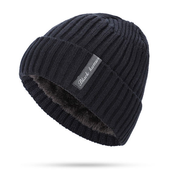 Gorro Térmico para Hombre Invierno con Forro de Terciopelo