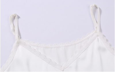 Chaleco Satinado Escote V sin Mangas para Mujer - Image 11