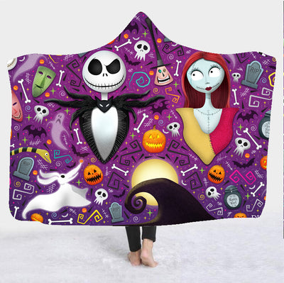 Manta Capa con Capucha de Personaje de Terror - Image 6
