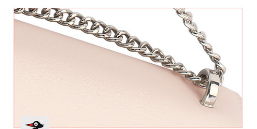Bolso Bandolera Cadena Diamante Cuadrado - Image 8