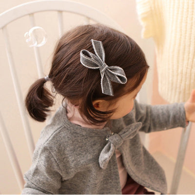 Abrigo Infantil Casual con Moño - Blusa de Algodón Cuello Redondo - Image 9
