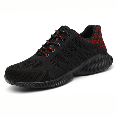Zapatos de Seguridad Laboral Transpirables con Malla Reforzada para Hombre - Image 8