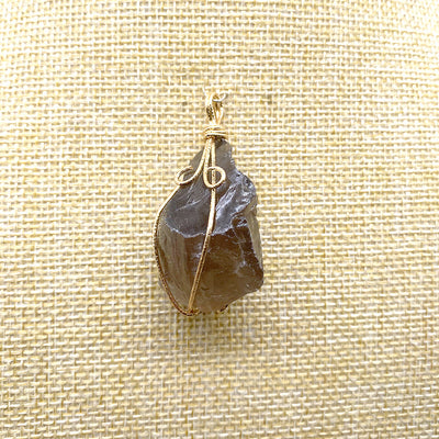 Collar de Cristal en Bruto con Alambre Hecho a Mano - Image 10