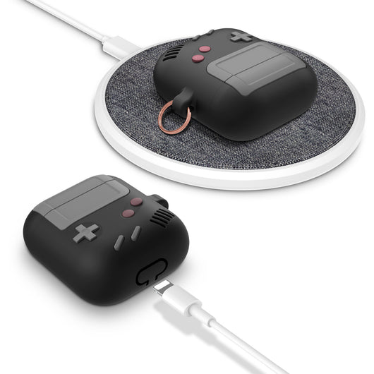 Funda Silicona AirPods Pro Diseño Retro Consola Clásica con Llavero - Image 23