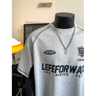 Camiseta Deportiva Suelta Cuello Redondo Manga Corta para Hombre - Image 4