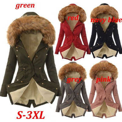 Chaqueta Acolchada Slim Fit con Capucha y Cierre - Abrigo Cálido para Mujer - Image 8