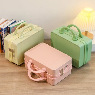 Maleta de Viaje Compacta 14 Pulgadas con Bolsa de Cosméticos