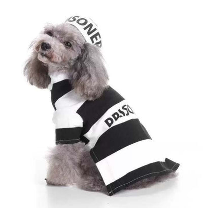 Suéter Navideño Tejido para Mascotas - Diseño Clásico Abuelo