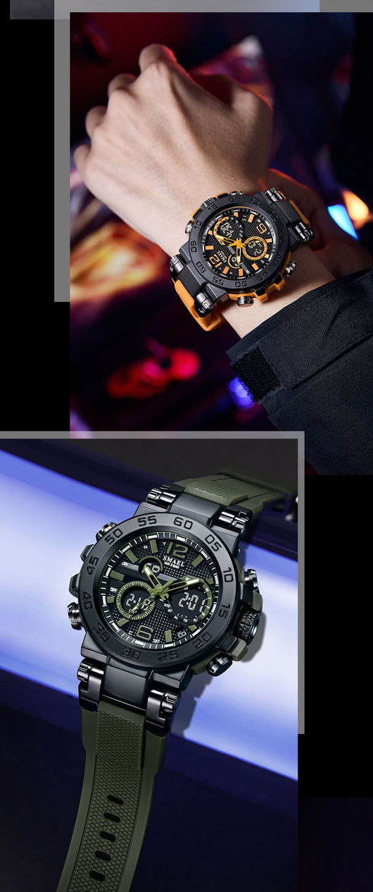 Reloj de Cuarzo SMAEL para Hombre - Diseño Elegante y Sofisticado - Image 14