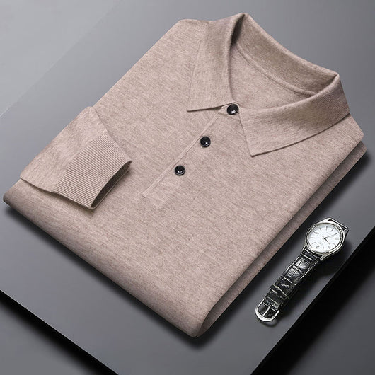 Suéter de Cuello Alto Tejido para Hombre - Colección Invierno - Image 8