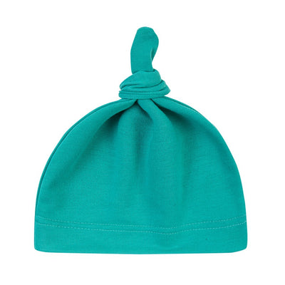 Gorro Anudado para Recién Nacido - Color Sólido Talla Única - Image 8