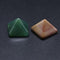 New 5pcs Pyramid Gemstone Natural Stone Crystal Quartz Negro 5pcs