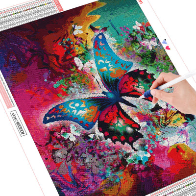 Pintura de Diamantes Mariposa - Kit Completo Cuadrado y Circular para Decoración - Image 5