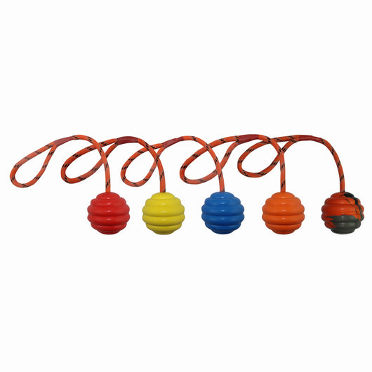 Juguete Interactivo para Perros con Cuerda Nudos y Pelota Multicolor