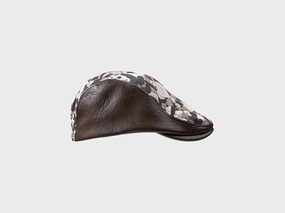 Gorra Retro de Cuero PU con Costuras Otoño-Invierno - Image 13