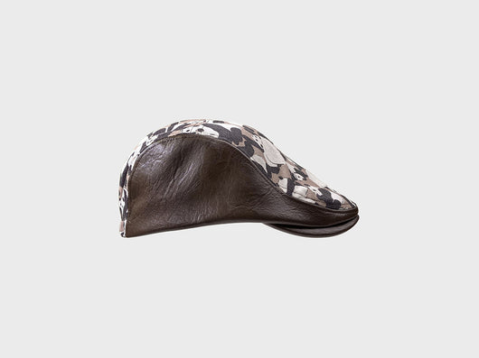 Gorra Retro de Cuero PU con Costuras Otoño-Invierno - Image 13