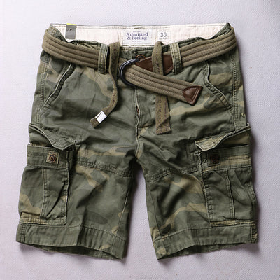 Pantalones Cortos Cargo Camuflaje Talla Grande para Hombre - Image 3