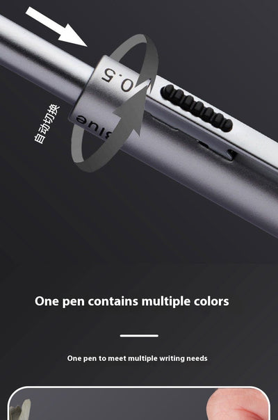 Bolígrafo de Precisión 4 Colores con Tecnología de Inducción por Gravedad - Image 16