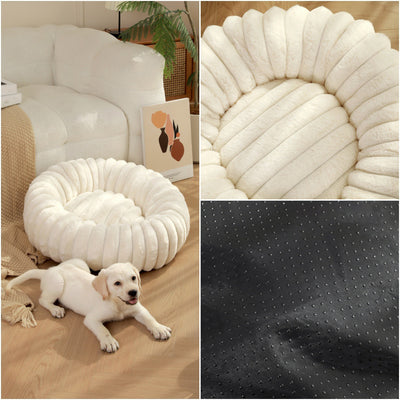 Cama Térmica Acogedora para Mascotas - Nido Redondo Cálido para Perros y Gatos - Image 25