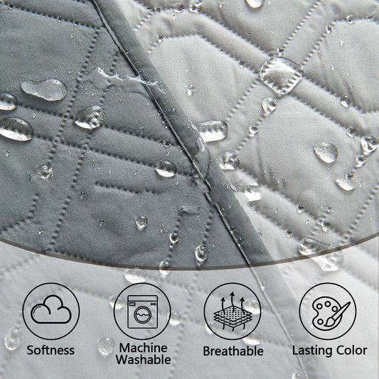 Cojín Reversible Impermeable para Mascotas con Diseño Bicolor - Image 2